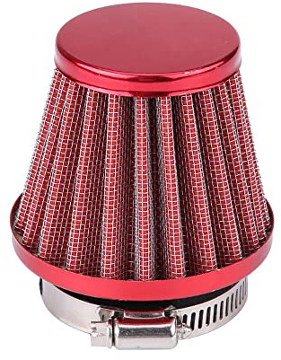 ETOPARS Röd Motorcykel Luftfilter Universal Motorcykel Luftfilter Kit 52 mm 53 mm 54 mm Kall Klämma Induktion Luftfilter Kon Motorcykel Scooter