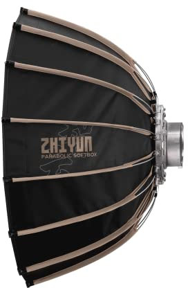 ZHIYUN [Official] 60cm Parabolische Softbox Bowens, Universal für Licht mit Bowens Mount, Parabolic Softbox für G200/ G300/B100/B200/B300/B500 Videoleuchte