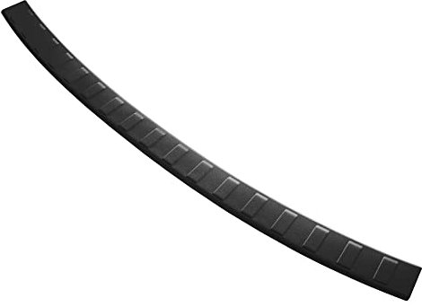 Aroba AR1216N-PB Ladekantenschutz kompatibel mit Volvo XC60 ab BJ. 7.2017> passgenau Abkantung Edelstahl Schwarz Pulverbeschichtet