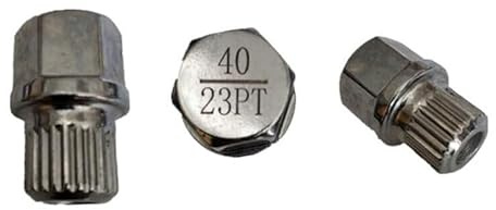 M&S Security Master Anti Theft Car Locking Wheel Nut Bolt Key Replacement For MINI One Cooper Bmw ABC40/23 23 Spline
