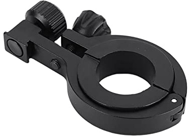Kexpery Halterung für Fahrradlicht, Halterung für Fahrradlampe aus Aluminiumlegierung, Halterung für Fahrradlicht, tragbar, Fahrradzubehör