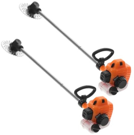 BESPORTBLE Realistischer PVC-miniaturmäher Für Puppenhaus Im Maßstab 112 Miniatur-gartengerät