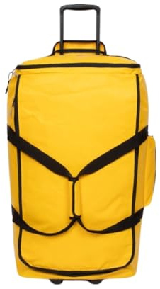 Eastpak Tarp Duffl'R hjul presenning duffelväska, äggula, Yolk, Modern