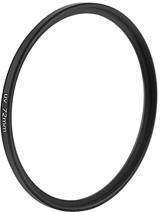 Bonbela Filtro Protector de Lente Ultravioleta UV de 52 Mm y 72 Mm para Cámaras (72mm)