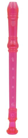 Blockflöjt ABS Plast 8håls Inspelare Högtonad Nybörjare Introduktionsklass Blåsinstrument(Pink)