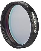 Celestron 93623 Narrowband Oxygen III 1.25 Filter - Isolates Oxygen Lines Emitted by Planetary and Emission Nebulae, Eliminates Un-Natural Coloured Halos Surrounding Bright Stars, Black