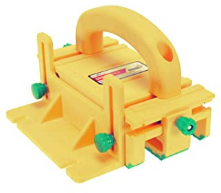 MICROJIG GR-100GRR-Ripper 3D Pushblock for Table Saws, Router Tables, Band Saws, and Jointers by , Yellow