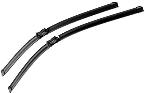 OXIMO Scheibenwischer Set Auto - Wischerblätter Set für Frontscheibe 600 mm/500 mm - Autoscheibenwischer Vorne Auto Zubehör - Audi A5, BMW X5,X6, Hyundai Ix55, Veracruz, Range Evoque, VW Tiguan