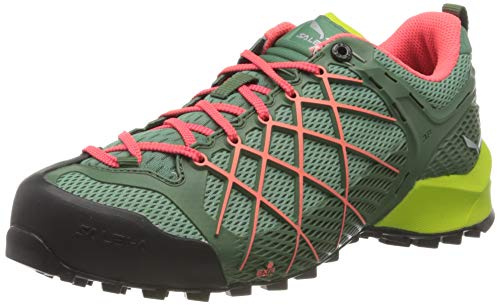 Salewa Wildfire Zapatillas Mujer, Verde, 7