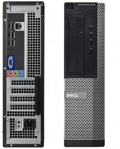 Ordenador de sobremesa Dell Optiplex 3010 SFF 2,90 GHz Window 11 Pro | SSD configurable HDMI DVD-RW | PC Fijo Empresa Oficina Casa Trabajo Smartworking DAD (Reacondicionado) (8 GB RAM SSD 240 GB)