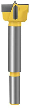 Meccion Hartmetall Forstnerbohrer Holz Lochschneider, Professionelles Holzbearbeitungs Projekt Lochsägen Bohrer,Länge 25mm