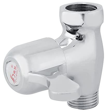 Valvola a globo ad angolo, valvola di arresto dell'acqua diretta Rubinetto per cucina e bagno Filettatura femmina da G1/2in a filettatura maschio G1/2in