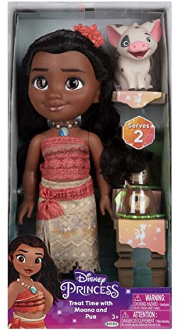 Disney Princess Doll Teatime with Moana and Pua