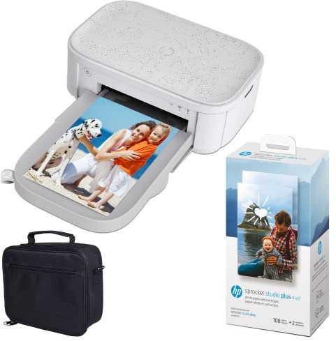 HP Sprocket Studio Plus Sofortbild-Drucker, 10,2 x 15,2 cm