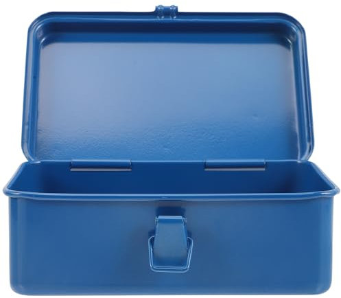 Scatola Strumenti automobilistici per la meccanica Cassetta degli attrezzi in metallo Scatola degli attrezzi per Elettricista Scatola di trasporto Scatola di piccole parti Organizzatore Cassetta degli