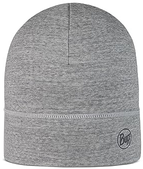 Buff® Merino Lightweight Mütze Light Grey Unisex Erwachsene