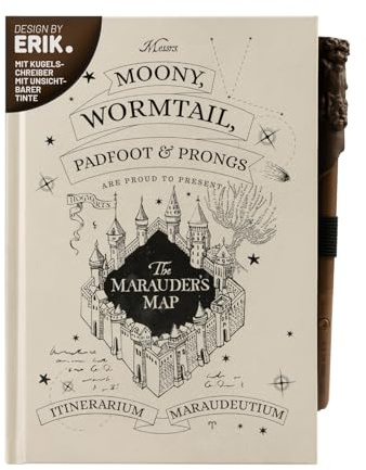 Grupo Erik | Carnet A5 Harry Potter Maraudeur, Idée Cadeau