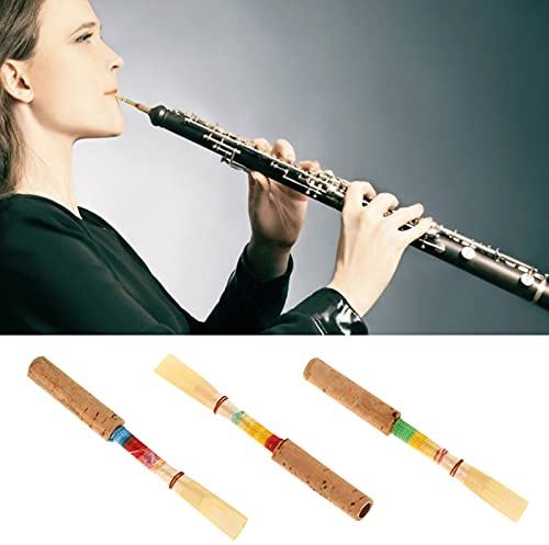 Akozon 4PCS Oboe Reeds mit Aufbewahren