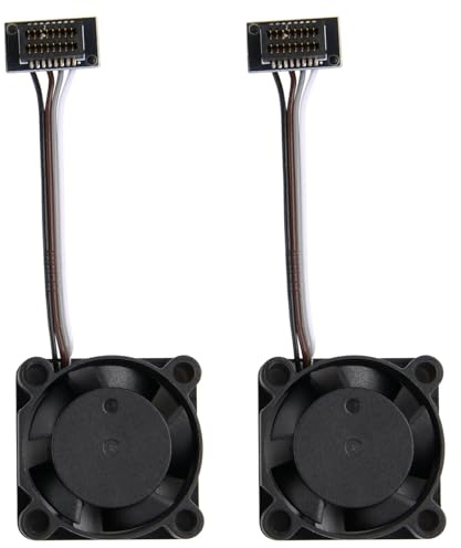 CCTREE P1P/P1S Extruder Hotend Cooling Fan 2PCS, 17500 RPM High Speed für Efficient Hot End Cooling für Bambu Lab P1 Series 3D Printers