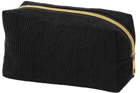 Estuche para Lápices Estético Estuche Organizador para Material Escolar | Estuche Para Lápices Y Bolígrafos De Pana Estético Organizador De Bolígrafos, Maquillaje Para Estudiantes Y Profesores, Co