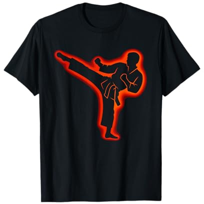 Taekwondo, Karate, Artes Marciales, Niños Niños Hombres, Karate Kick Camiseta