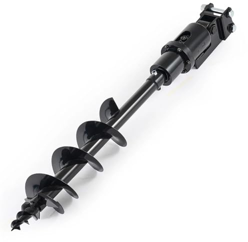 Trivella idraulica a coclea da 200 mm – Attacco for miniescavatore for escavatori da 1-2 tonnellate