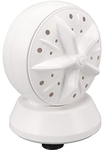 Bewinner Mini Lavatrice Portatile Ad Ultrasuoni Doppia Turbina 5V USB Rondella Compatta per Pulizia Profonda per Lavello Dormitorio Viaggio Uso Domestico Leggero 10W