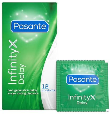 Pasante Delay (Infinity) Condoms - Pack of 48