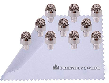The Friendly Swede Lapices Tactiles con Punta Sustituible de Microfibra (3 pcs) (Puntas Sustituible)