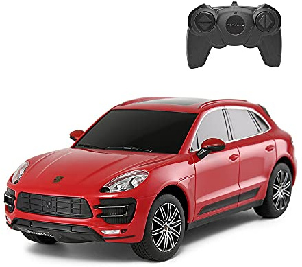 RASTAR RC Cars 1:24 Porsche Ferngesteuertes Auto Porsche Macan Turbo Spielzeugauto Geschenke für Kinder Erwachsene Jungen Mädchen Teenager