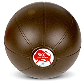 HAEST Gummi Medizinball 5kg - Trial New Nemo - Gewichtsball - Medizinbälle - Slam Ball - Wall Ball - Sport Medizinball