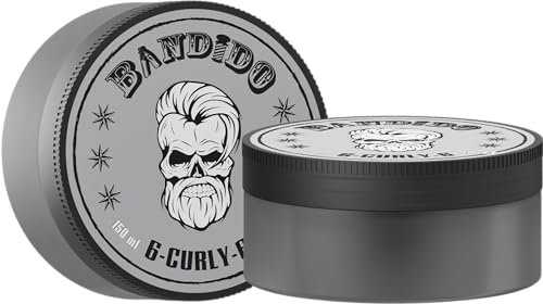 Bandido Gel per Capelli da Uomo, 150 ml, 06 Curly | Non Si Attaccano | Effetto Capelli Bagnati | Brillante | Styling per Bambini