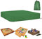 HAOMEEDUO Couverture de Bac à Sable 155 * 155CM Housse Bac à Sable avec Cordon de Serrage Couvre Bac à Sable en Tissu Oxford Bâche de Protection pour Bac à Sable Étanche pour Piscine Jardin, Vert
