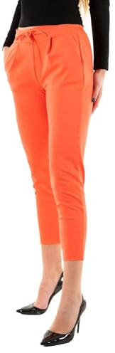 ICHI Damen Ihkate Pa Lässige Business-Hose, 171656/Hot Coral, M EU