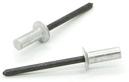IERO - Rivetti CHIUSI a TENUTA STAGNA IERO Alluminio/Acciaio Testa Svasata 4.8x15.5mm ISO15974 - Box da 500 pezzi