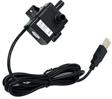 Pompa sommergibile per pozzetto Mini pompa sommersa di pompaggio USB Acquario di circolazione dell'acqua Acquario Utilizzare una piccola pompa dell'acqua senza spazzole da 5 V CC Pompa di trasferiment