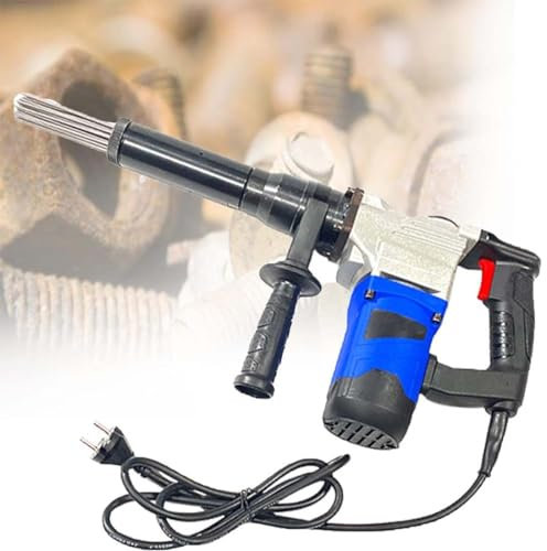 DPDZSW Elektrischer 1100W-Nadelentroster, Handgehaltene Nadel-Entrostungspistole, Rostentfernungs-Reinigungsmaschine, Entferner-Schweißschlackenreiniger