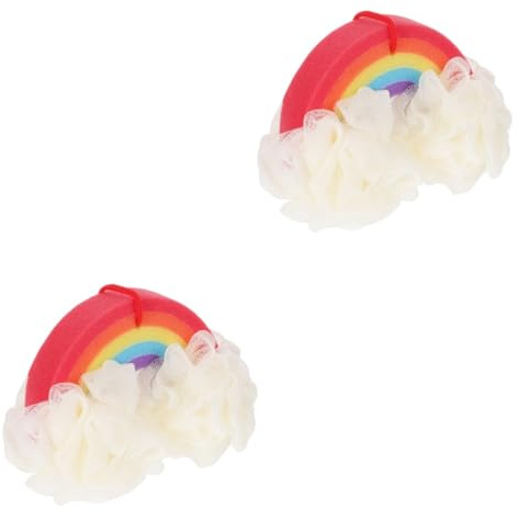 Healeved 2pezzi Esfoliante Per Doccia Scrubber e Adulti Facile Per Profonda e Schiumosa