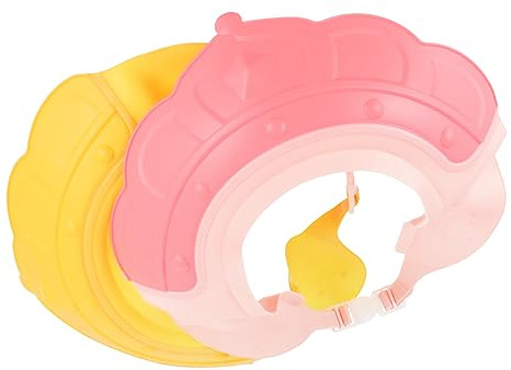 HAPINARY 2stücke Duschhaube Zum Haarewaschen Verstellbarer Badevisier Für Kleinkinder Leicht Für Dusche Und Haarschneiden