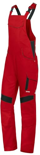 Uvex suXXeed Industry Lange Arbeits-Latzhose - Herren-Arbeitshose mit vielen Taschen