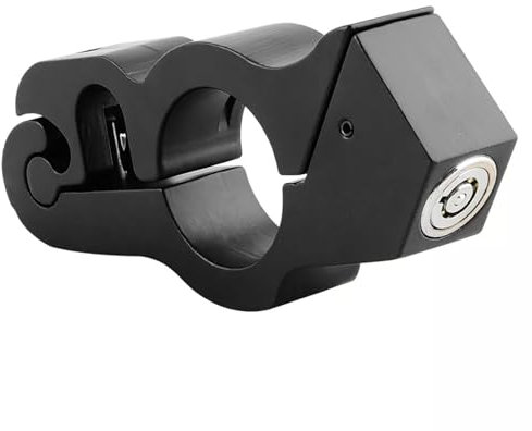 MotorMinds Lenkerschloss Motorradschloss, Universal Aluminium Alloy Motorradlenker Bremshebel Sicherheitsschloss mit 2 Schlüssel,für Elektrofahrrad