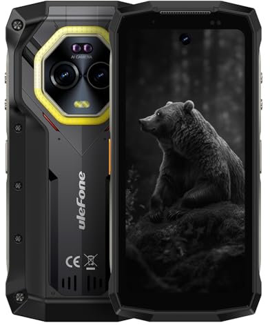 Ulefone Armor Mini 20 4G Rugged Smartphone, Palm Size, Helio G99 16GB+256GB, 6200mAh Battery Wireless Charge, 64MP+50MP Night Vision Camera, 4.7 HD+90Hz, IP68 Waterproof Android 14, NFC