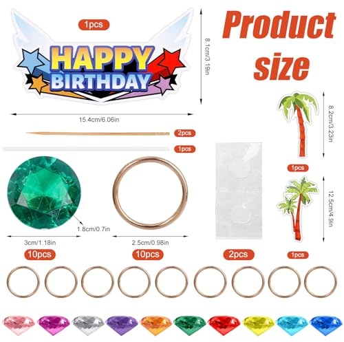 Cartoon Cake Toppers, Cartoon Party Decorations Cartoon Birthday Party Decorations for Birthday Party Supplies Cake Decoration Cartoon Themed Happy Birthday Cake Topper