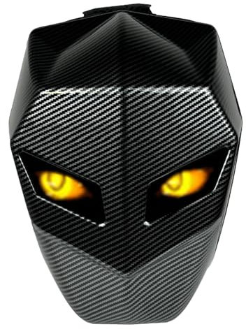 LED -Motorrad -Rucksack -Rucksack -Rucksack -Hartschale mit Programmierbarem Bildschirm für Männer mit Großer Kapazität Wasserfest Laptop -Beutel Verstellbare Schultergurte