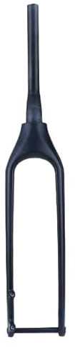 SkyjOy Fahrrad Gabel Carbon MTB Starrgabel 26 27,5 29 Universal Steckachse 15 * 110mm Konische Kohlefaser Mountainbike Starrgabel Fahrradgabeln(Tapered Matte)