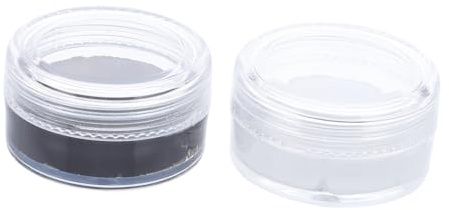 NIYANGLE 2stücke Körper-make-up Mit Wasserfestem Kosmetikwachs Schwarz Und Weiß Für Gesichtsbemalung Körperfarben Halloween Festivals Und Spezialeffekte