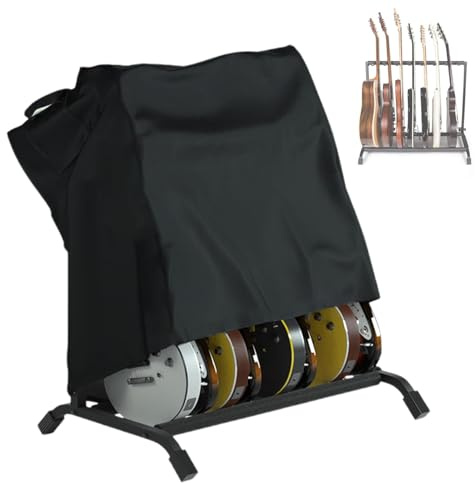 Schutzhülle für Gitarrenständer, wasserabweisend, Bass, akustische Halterung, Multi-Gitarrenständer, Abdeckungen mit UV-Block, für Heimstudio, staubdichte Gitarren-Aufbewahrung, Zubehör für