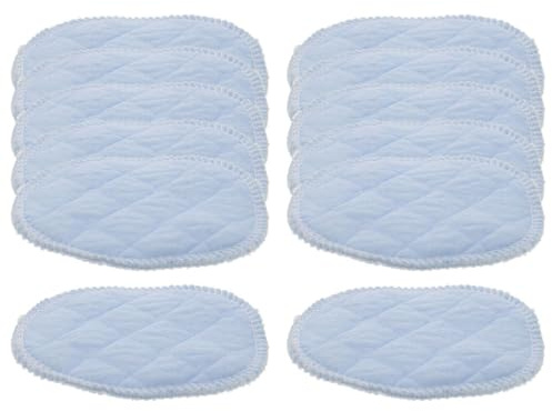 MOBUTOFU Assorbilatte Impermeabili e Traspiranti Coppette in Cotone 20 Lavabili Coppette Riutilizzabili Confortevoli e Pratiche per Allattamento