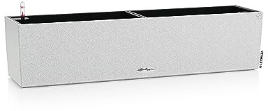 LECHUZA BALCONERA Stone 80 quarzweiß 15667, 79x19x19 cm