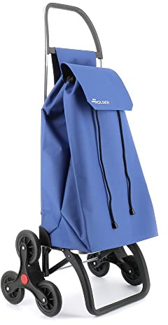 Carro Rolser Saquet LN 6 Ruedas Sube Escaleras - Azul